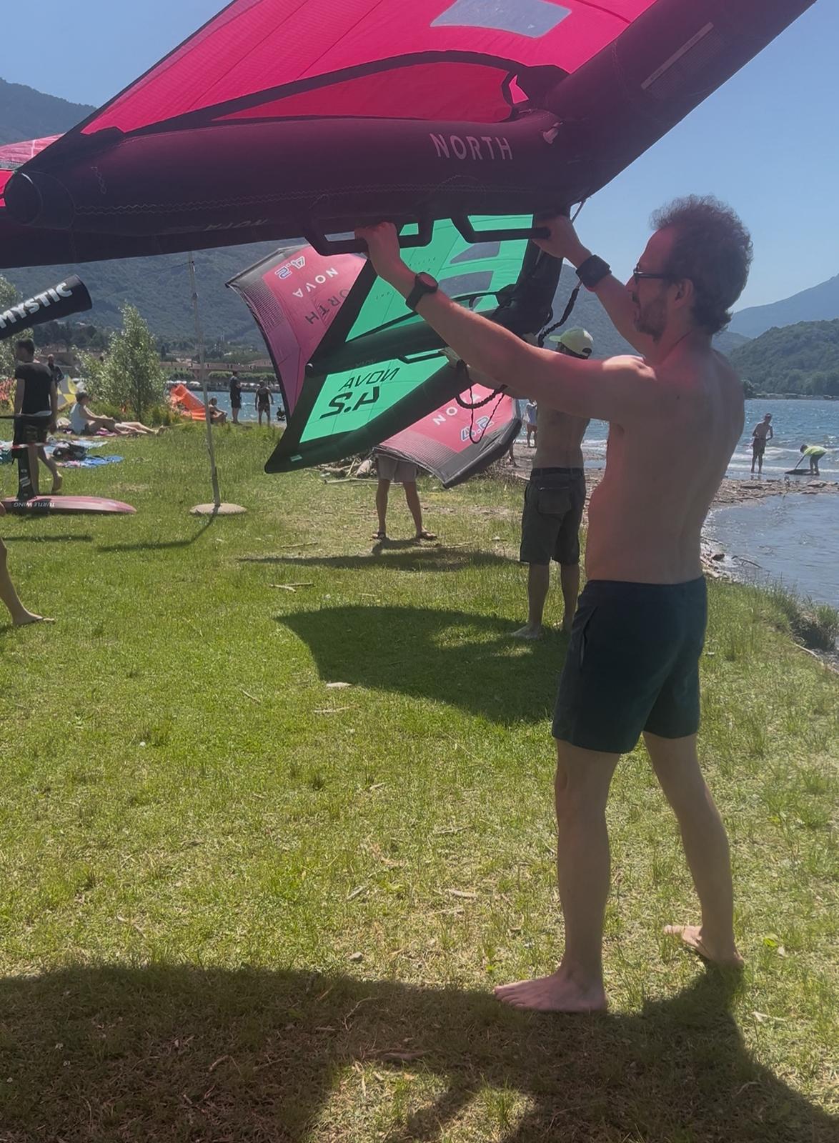 vela wingfoil colico