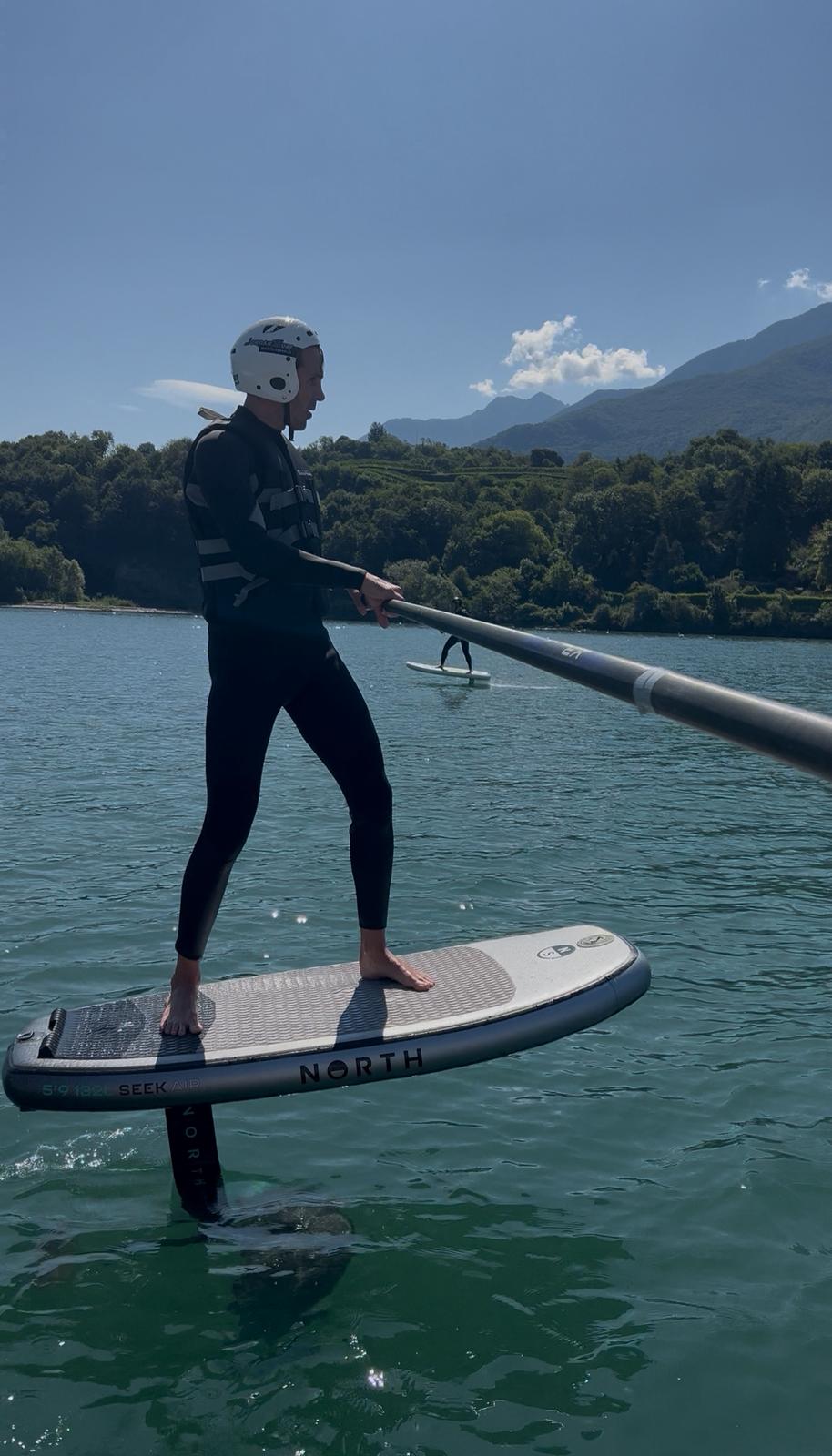 wingfoil colico sul lago di como
